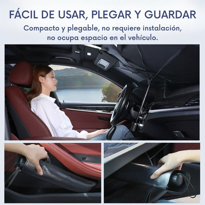 parasol plegable para parabrisas de coche