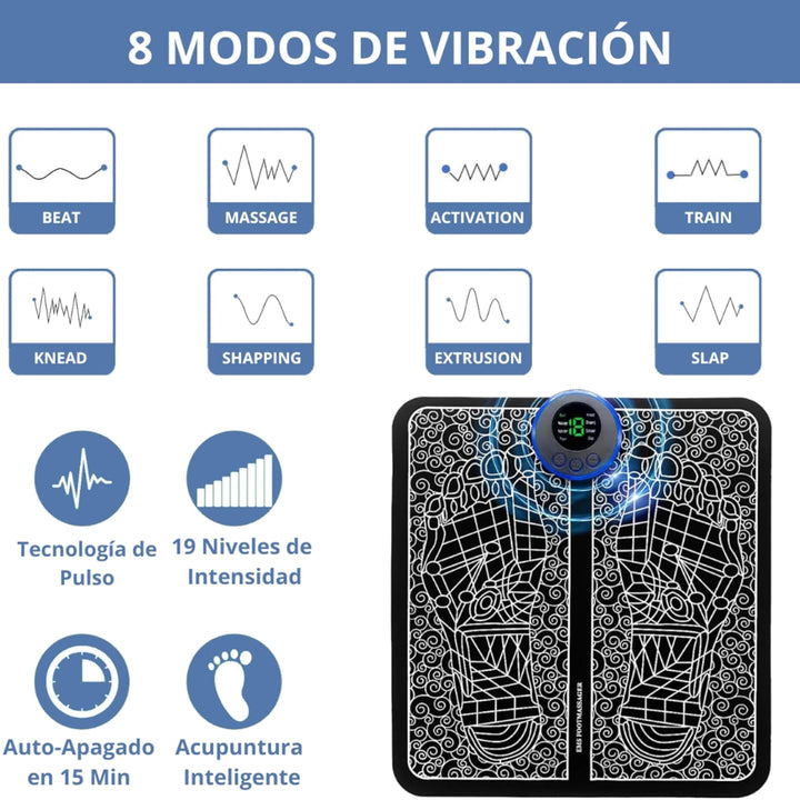 Masajeador de pies eléctrico